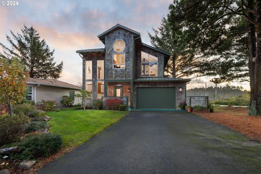 Escape to your private waterfront haven in the sought-after - Beach Home for sale in Gleneden Beach, Oregon on Beachhouse.com