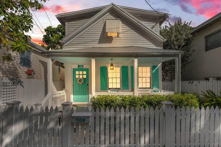 On a quiet lane in Old Town, this classic Conch home offers a - Beach Home for sale in Key West, Florida on Beachhouse.com
