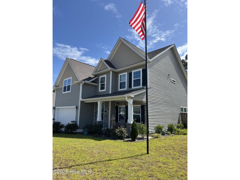 Less than 3 years old.  This beautiful home has 4 bedrooms, 3 - Beach Home for sale in Newport, North Carolina on Beachhouse.com