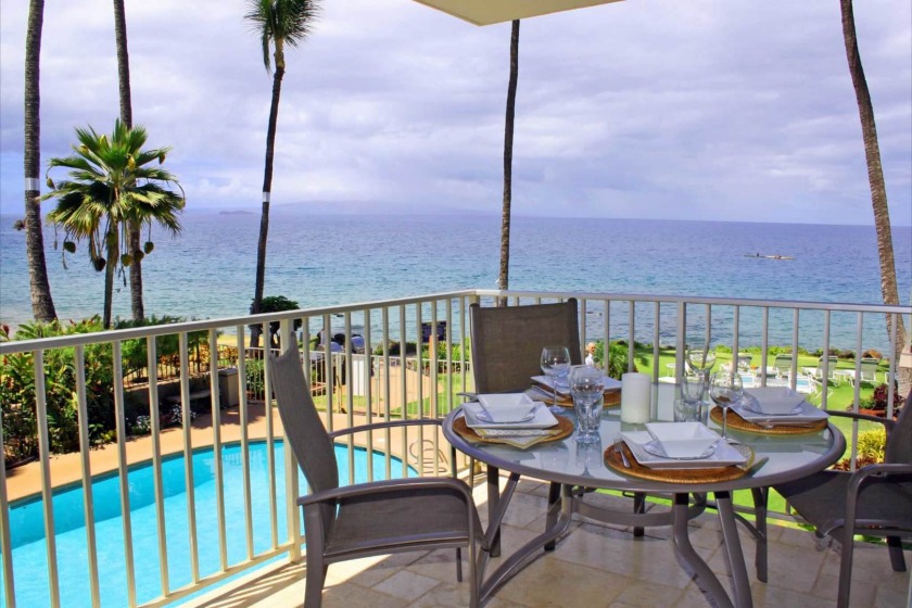 Beautiful Ocean Views - 2nd Floor Floor 2bd2ba - Kamaole Nalu 205 - Beach Vacation Rentals in Kihei, Maui, Hawaii on Beachhouse.com