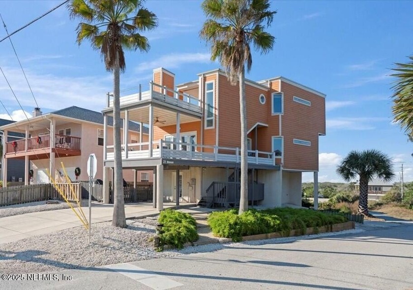 UNIQUE custom-built beachside home with breathtaking panoramic - Beach Home for sale in St Augustine, Florida on Beachhouse.com