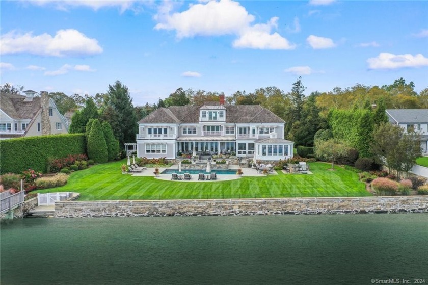 Spectacular direct waterfront estate offering unobstructed views - Beach Home for sale in Westport, Connecticut on Beachhouse.com
