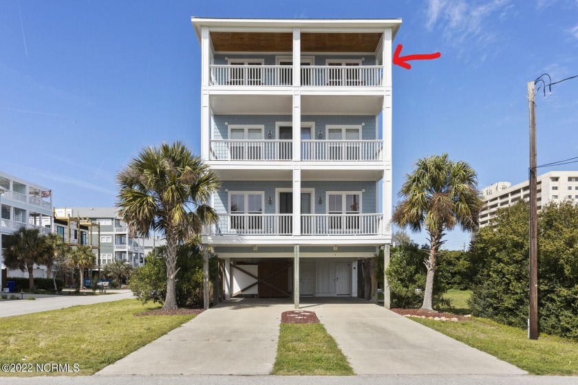 Fabulous penthouse condo only steps to the beach with stunning - Beach Condo for sale in Carolina Beach, North Carolina on Beachhouse.com