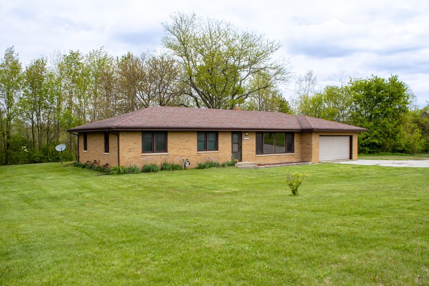 Three bedroom, 2 bath, traditional brick ranch on just over an - Beach Home for sale in Coloma, Michigan on Beachhouse.com
