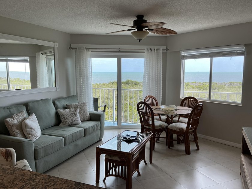 Two Oceanfront balconies come with this 2/2 D model in Building - Beach Home for sale in Key Largo, Florida on Beachhouse.com