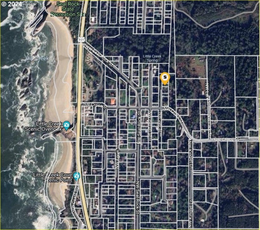 4,792 sqft Vacant Lot located on NW Jay St in Seal Rock - Beach Lot for sale in Seal Rock, Oregon on Beachhouse.com