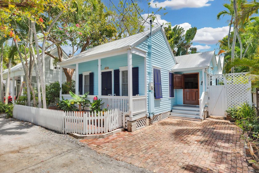 Tucked away on a quiet private lane, this charming classic Key - Beach Home for sale in Key West, Florida on Beachhouse.com