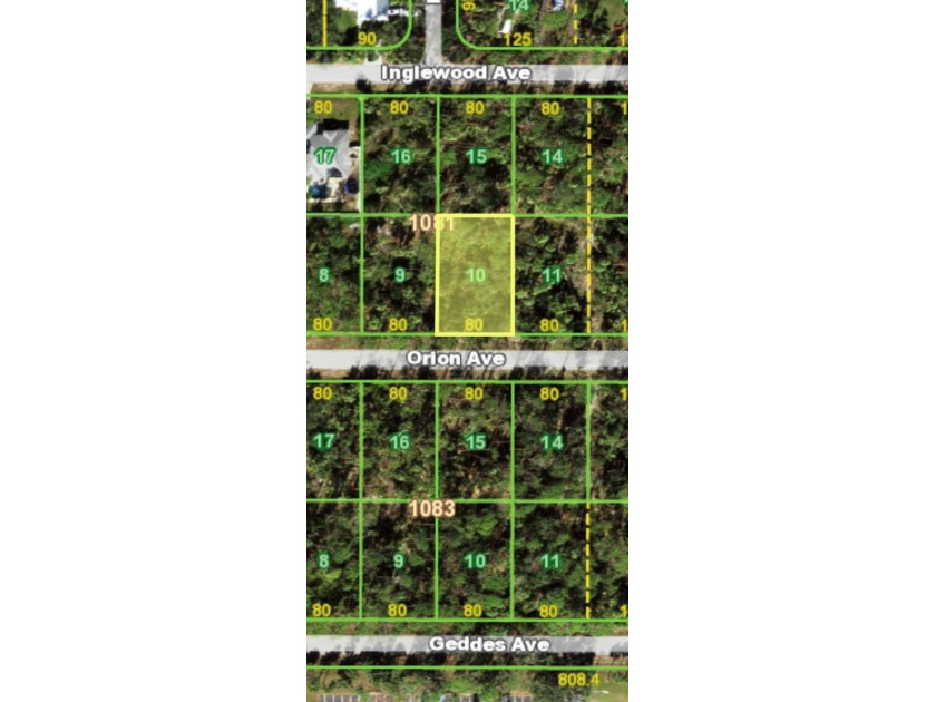 Build your Dream Home on this Residential lot at 17474 Orion Ave - Beach Lot for sale in Port Charlotte, Florida on Beachhouse.com