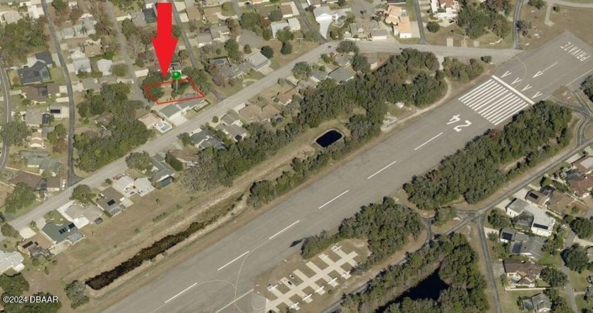 RESIDENTIAL TAXIWAY LOT available in prestigious Spruce Creek - Beach Lot for sale in Port Orange, Florida on Beachhouse.com