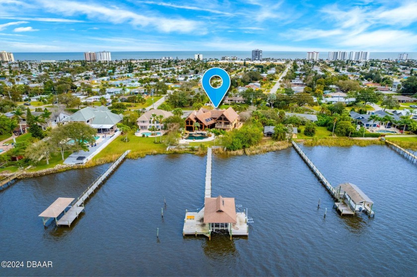Updated Intracoastal WATERFRONT estate on double lot! Rare - Beach Home for sale in Ormond Beach, Florida on Beachhouse.com
