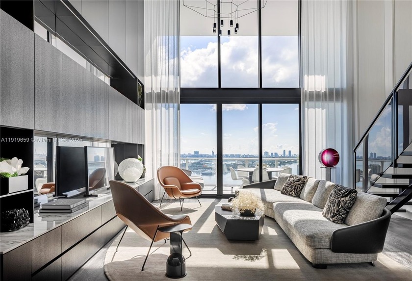 A fusion of architecture and high design, this sophisticated - Beach Condo for sale in Miami, Florida on Beachhouse.com