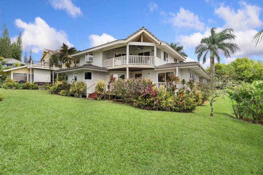 'Lola Hale' is located in central Princeville. This spacious 4 - Beach Home for sale in Princeville, Hawaii on Beachhouse.com
