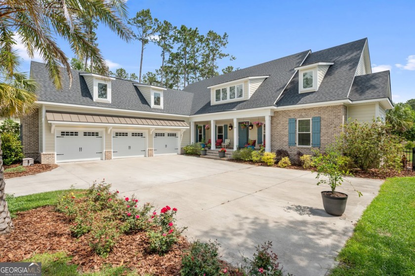 Welcome to this stunning custom home overlooking one of - Beach Home for sale in Richmond Hill, Georgia on Beachhouse.com