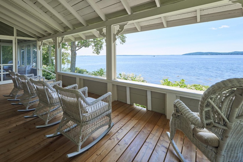 Nestled on the serene shores of Belfast's outer
harbor, Day - Beach Home for sale in Belfast, Maine on Beachhouse.com