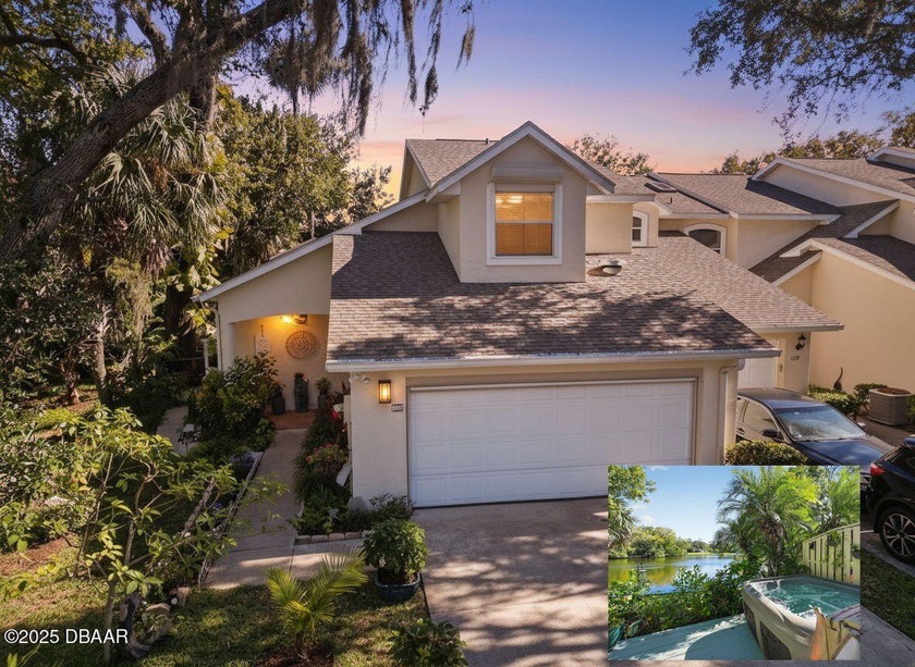 Tucked away at the end of a serene cul-de-sac, 133 Nature Trail - Beach Townhome/Townhouse for sale in Ormond Beach, Florida on Beachhouse.com