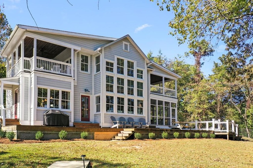 Beautifully sited on 1.2 acres in Coan Harbour Estates, this - Beach Home for sale in Lottsburg, Virginia on Beachhouse.com