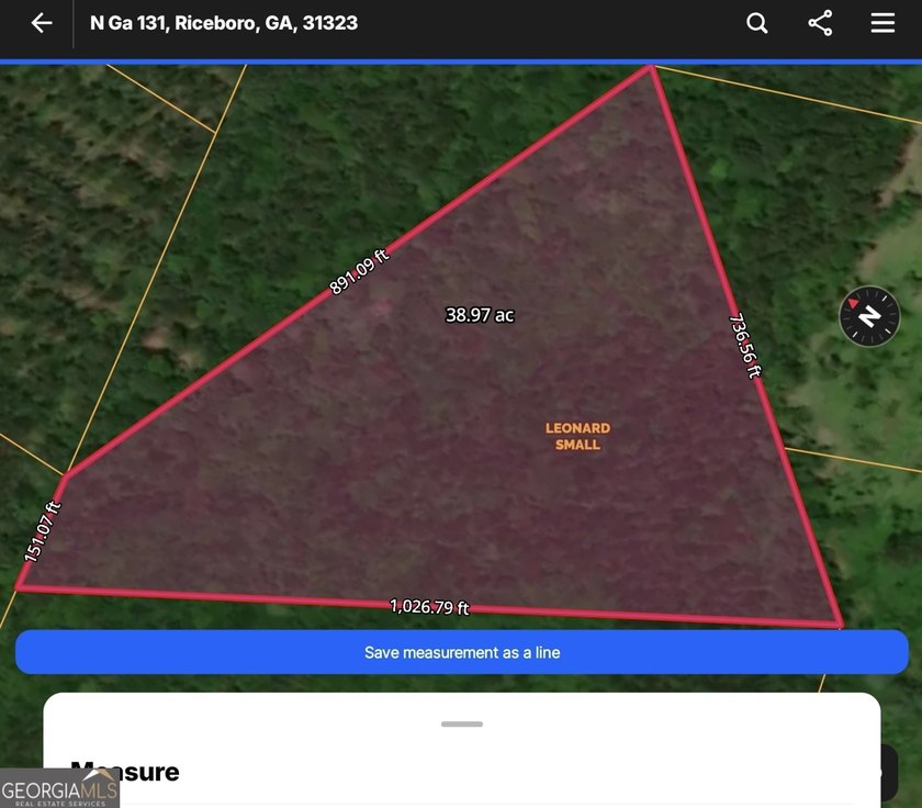 9 ACRES of opportunity just 40 minutes from the coast of - Beach Acreage for sale in Townsend, Georgia on Beachhouse.com