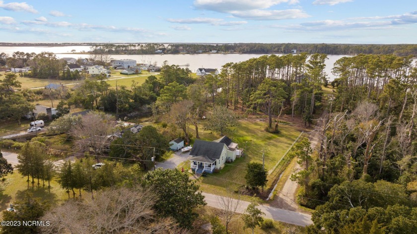 Amazing, Private Cottage on Sleepy Creek, with 165' of frontage - Beach Home for sale in Marshallberg, North Carolina on Beachhouse.com