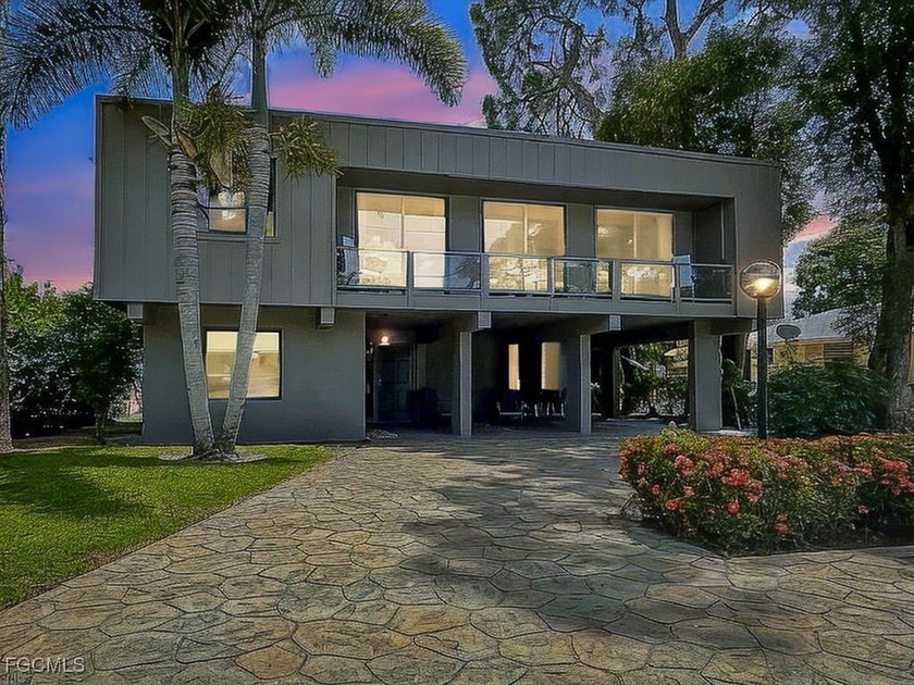 Designed and built in 1973 by and for the noted SW Florida - Beach Home for sale in Fort Myers, Florida on Beachhouse.com