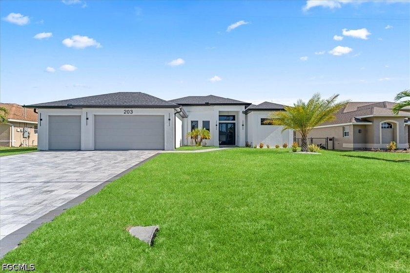 Step into this stunning new construction (2025) that epitomizes - Beach Home for sale in Cape Coral, Florida on Beachhouse.com