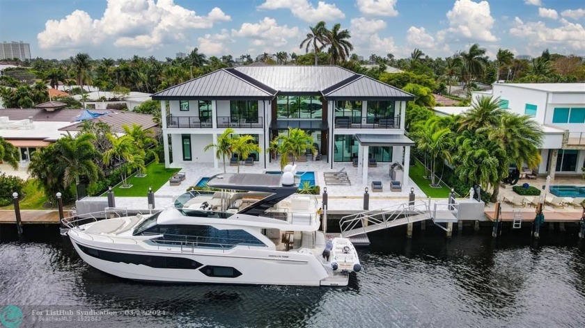 An extraordinary contemporary (Furniture Negotiable) 100ft - Beach Home for sale in Fort Lauderdale, Florida on Beachhouse.com