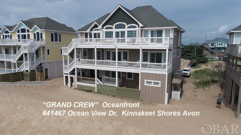 OCEANFRONT *GRAND CREW* IS A SHOW PIECE.  CEMENT CUSTOM POOL ON - Beach Home for sale in Avon, North Carolina on Beachhouse.com