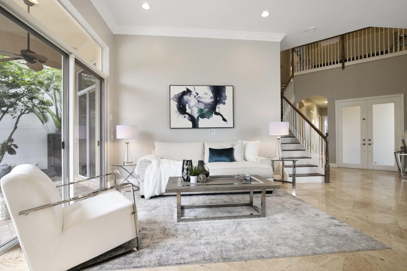 Updated modern with sweeping water views, 4 bdrm, study and 2nd - Beach Home for sale in Palm Beach Gardens, Florida on Beachhouse.com