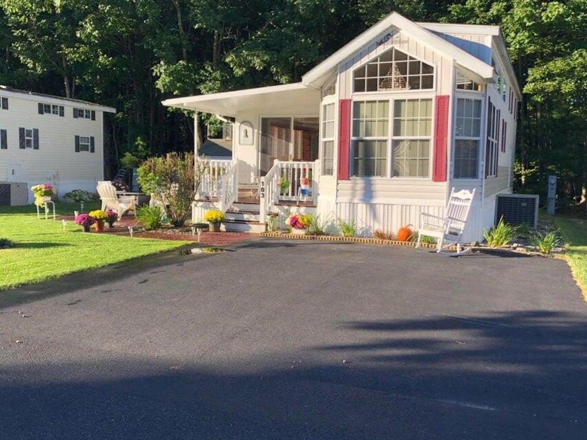 Comes fully furnished, with an outdoor grill and 2025 park fees - Beach Home for sale in Old Orchard Beach, Maine on Beachhouse.com