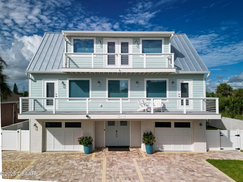 Beautifully renovated, ocean view home on prestigious Van Kleek - Beach Home for sale in New Smyrna Beach, Florida on Beachhouse.com
