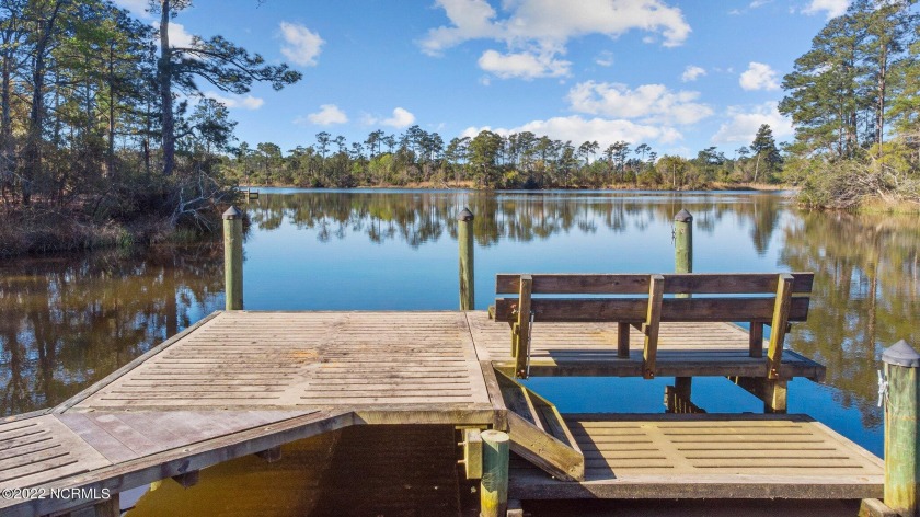 Large waterfront homesite with concrete dock overlooking Kershaw - Beach Lot for sale in Oriental, North Carolina on Beachhouse.com