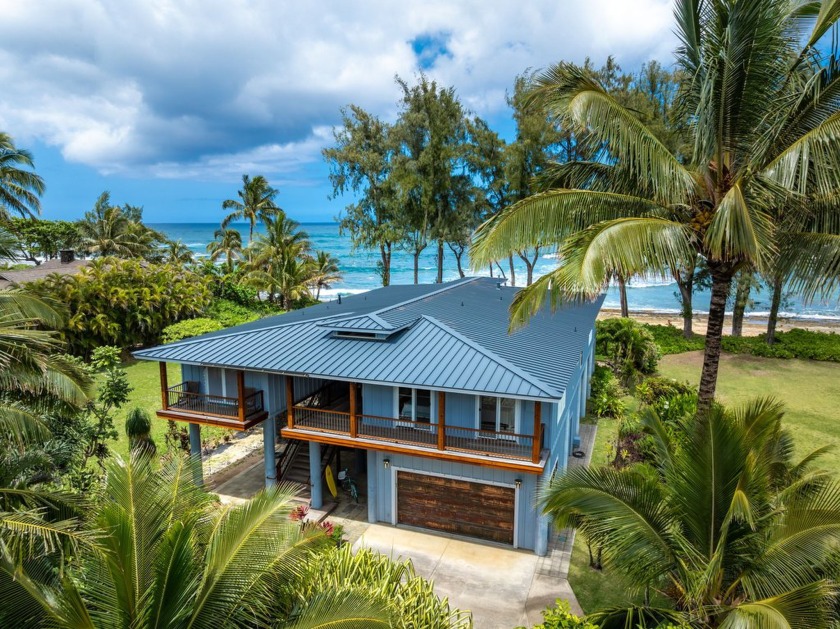 Nestled along the lush Haena coastline of Kauai, this gated - Beach Home for sale in Hanalei, Hawaii on Beachhouse.com