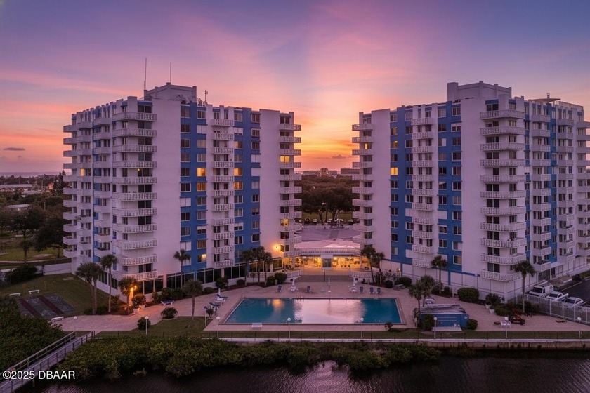 Experience breathtaking river and ocean views from this - Beach Condo for sale in Daytona Beach, Florida on Beachhouse.com