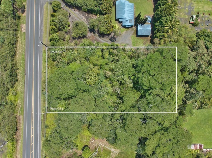 Prime Highway Frontage Land - 41,730 sq.ft. Discover an - Beach Lot for sale in Keaau, Hawaii on Beachhouse.com
