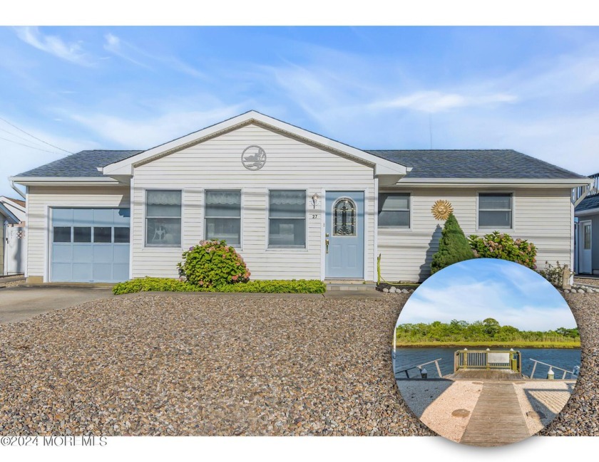 Welcome to this delightful waterfront ranch located in the - Beach Home for sale in Little Egg Harbor, New Jersey on Beachhouse.com