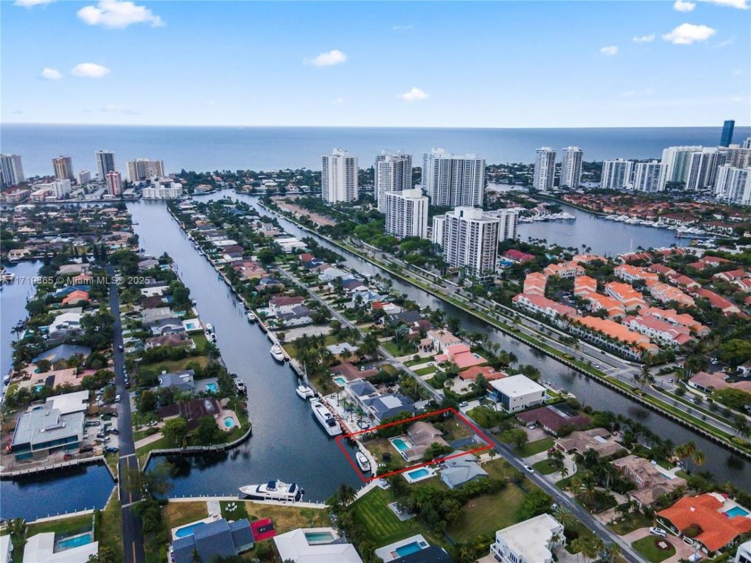 Discover a unique opportunity to built your dream waterfront - Beach Acreage for sale in Hallandale Beach, Florida on Beachhouse.com