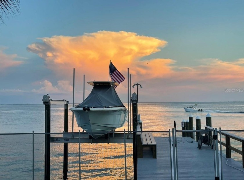 This home and top portion of the new dock were impacted by - Beach Home for sale in St. Petersburg, Florida on Beachhouse.com