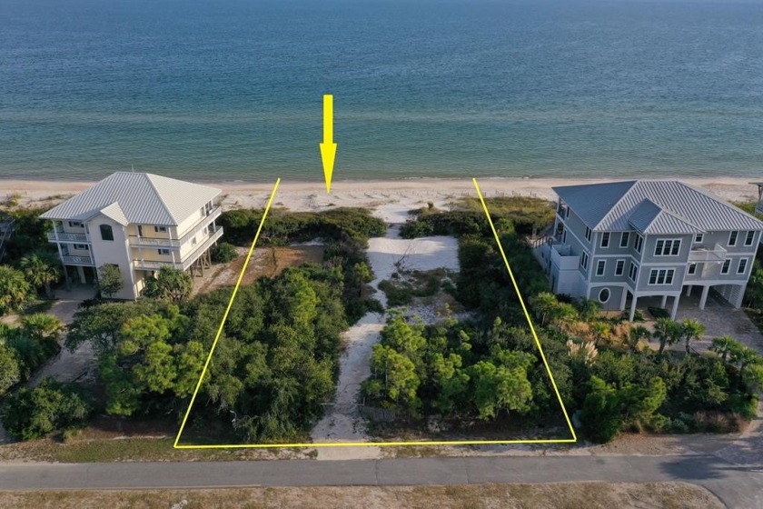 St George Plantation Gulf-Front Lot with 100' Beach Frontage! - Beach Lot for sale in St. George Island, Florida on Beachhouse.com