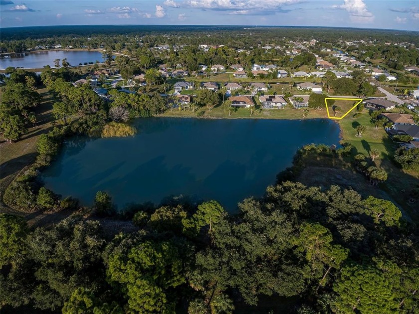 A rare find!  OVERSIZED LAKEFRONT residential lot that is - Beach Lot for sale in Rotonda West, Florida on Beachhouse.com
