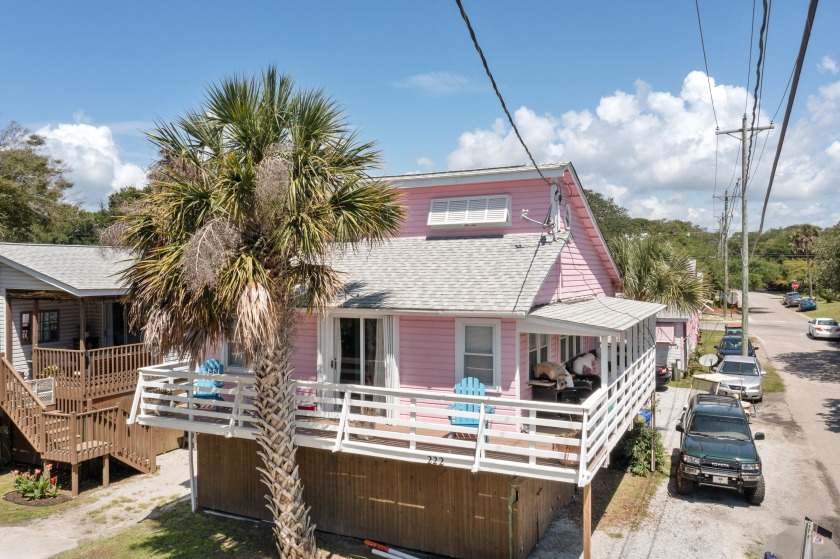 Rare opportunity to own (4) homes on a corner lot in the heart - Beach Home for sale in Folly Beach, South Carolina on Beachhouse.com