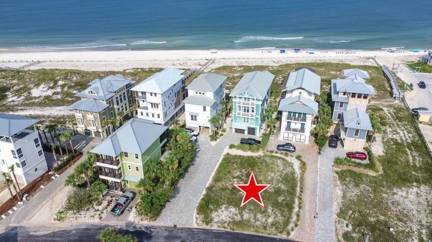 Seize the rare opportunity to own the ONLY 1st tier Gulf parcel - Beach Lot for sale in Cape San Blas, Florida on Beachhouse.com