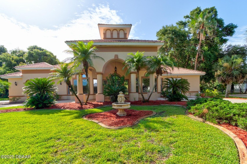 Welcome to this Luxury, Custom-Built Mediterranean-style home - Beach Home for sale in Ormond Beach, Florida on Beachhouse.com