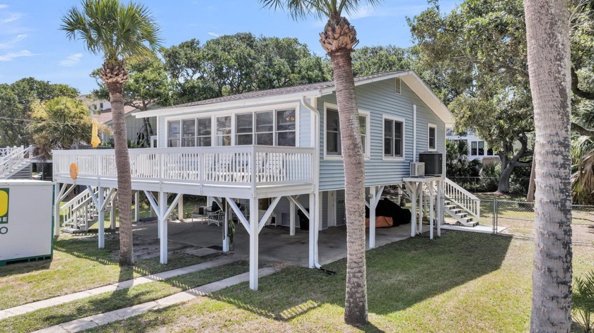 A delightful, 2nd row beach cottage with ocean views and ocean - Beach Home for sale in Edisto Beach, South Carolina on Beachhouse.com
