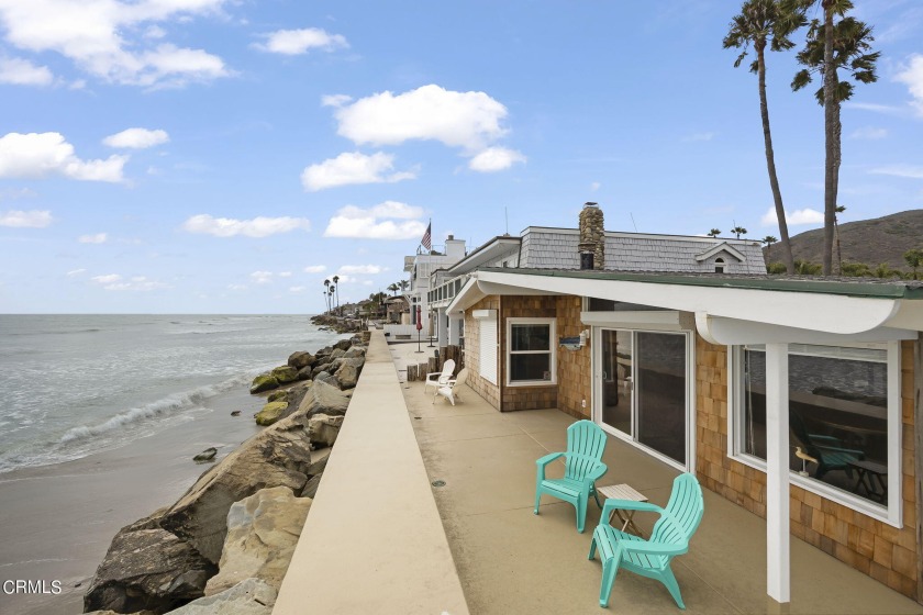 This is a classic oceanfront beach cottage that has been owned - Beach Home for sale in Ventura, California on Beachhouse.com