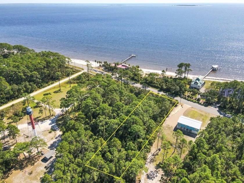 One acre lot on the north side of Hwy 98 with possible views of - Beach Lot for sale in Carabelle, Florida on Beachhouse.com