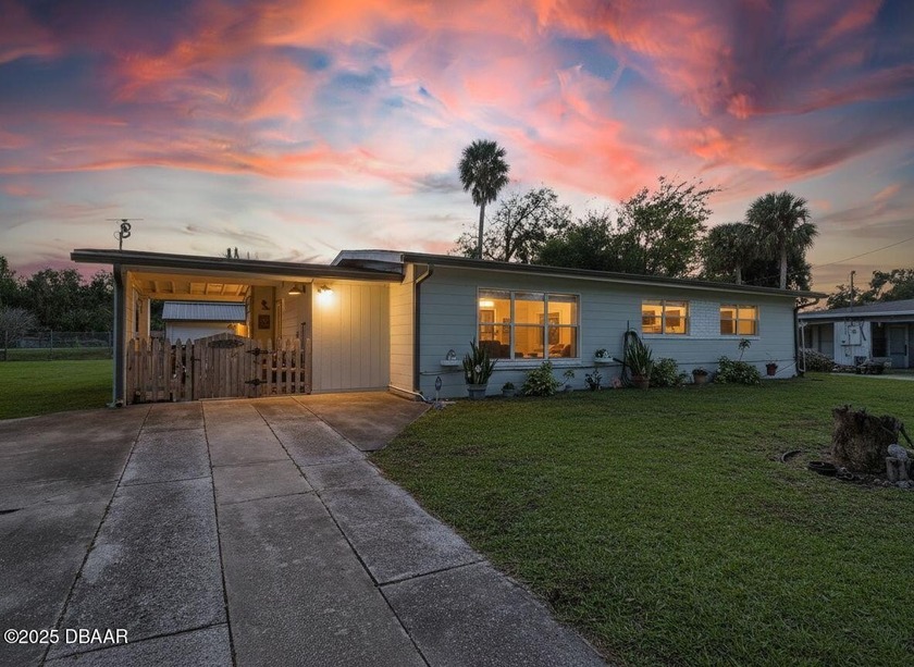 This 3-bedroom, 2-bath home sits high and dry in a super - Beach Home for sale in Daytona Beach, Florida on Beachhouse.com