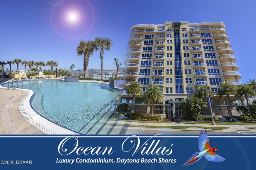 Ocean Villas Unit 605, a striking oceanfront condominium home - Beach Condo for sale in Daytona Beach Shores, Florida on Beachhouse.com