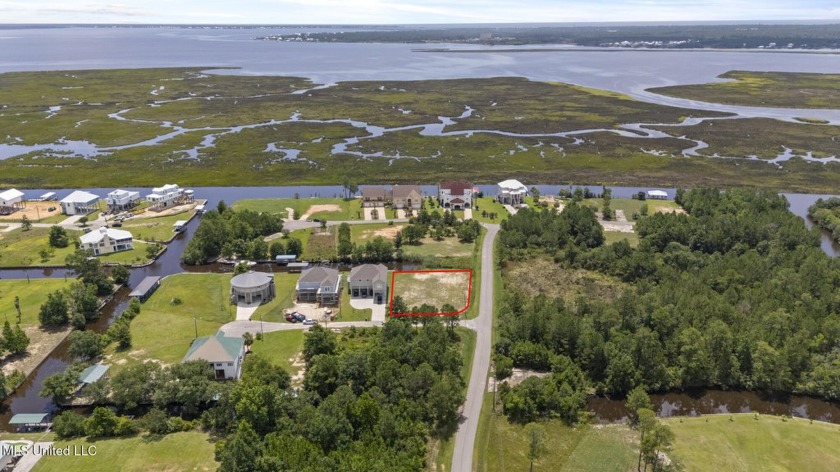 WATERFRONT LOT ON THE SOUTH SIDE OF DIAMONDHEAD. EASY ACCESS TO - Beach Lot for sale in Diamondhead, Mississippi on Beachhouse.com