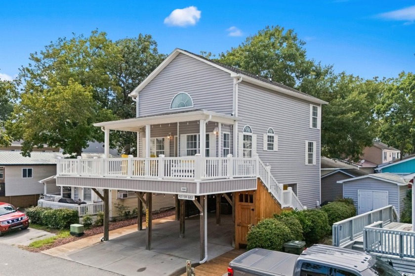 This spacious 3 Bedroom 2.5 Bath raised 1.5 story beach house is - Beach Home for sale in Myrtle Beach, South Carolina on Beachhouse.com
