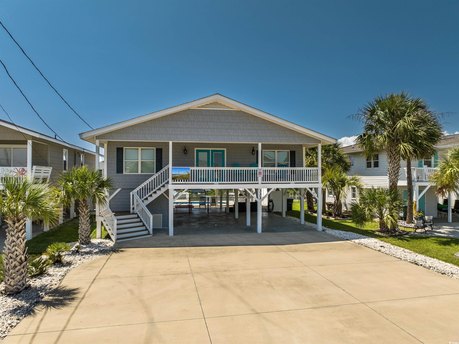 Welcome to your dream channel side retreat in the much desired - Beach Home for sale in North Myrtle Beach, South Carolina on Beachhouse.com