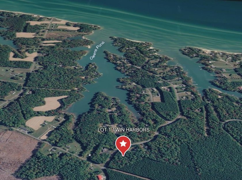 Large Water-Access parcel in Desirable Twin Harbors ! Mature - Beach Lot for sale in Reedville, Virginia on Beachhouse.com